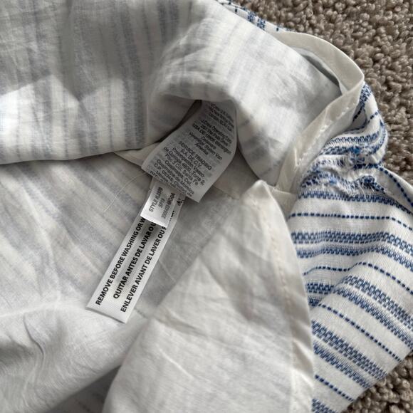 J. Crew Mercantile Blue and White Striped Dress - Size XS - Picture 8 of 11
